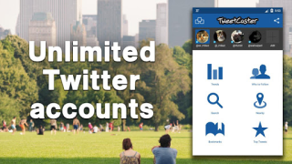 Скачать TweetCaster for Twitter Социальные для Андроид скриншот 2