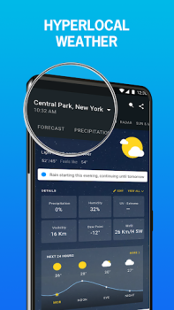 Скачать 1Weather: Forecast & Radar Погода для Андроид скриншот 6