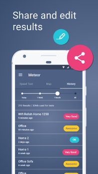 Скачать Meteor Speed Test 4G, 5G, WiFi Инструменты для Андроид скриншот 5
