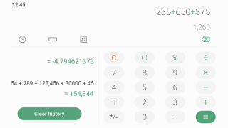 Скачать Samsung Calculator Инструменты для Андроид скриншот 2