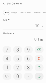 Скачать Samsung Calculator Инструменты для Андроид скриншот 5
