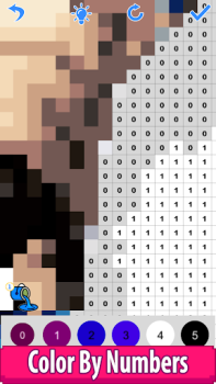 Скачать Anime Manga Pixel Art Coloring Развлечения для Андроид скриншот 5