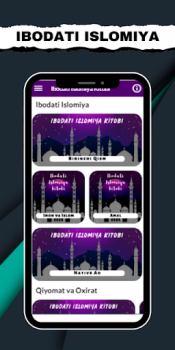 Скачать Ibodati Islomiya Kitobi Книги и справочники для Андроид скриншот 2