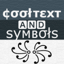 Скачать  Cool text and symbols