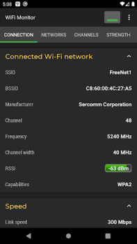 Скачать WiFi Monitor: анализатор сети Инструменты для Андроид
