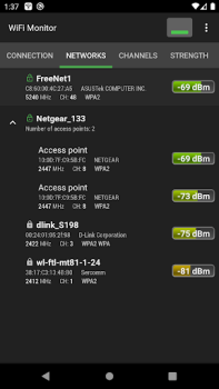 Скачать WiFi Monitor: анализатор сети Инструменты для Андроид скриншот 3