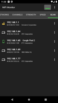 Скачать WiFi Monitor: анализатор сети Инструменты для Андроид скриншот 4
