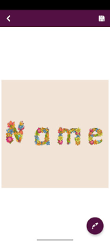Скачать Name With Flowers - Name Art Искусство и дизайн для Андроид скриншот 2