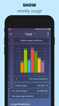 Скачать StayFree - Экранное время Работа для Андроид скриншот 4