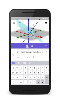 Скачать GeoGebra 3D Calculator Образование для Андроид скриншот 3