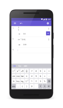 Скачать GeoGebra Scientific Calculator Образование для Андроид скриншот 3