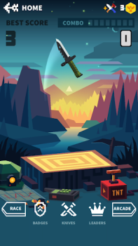 Скачать Flippy Knife: Мастер ножей Экшен для Андроид скриншот 5