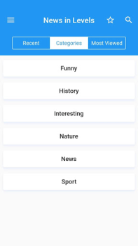Скачать News in Levels: Learn English Образование для Андроид скриншот 4