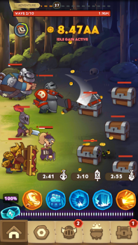 Скачать Almost a Hero — Idle RPG Ролевые для Андроид скриншот 6