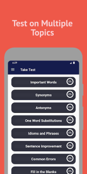 Скачать English Vocabulary Test Образование для Андроид скриншот 2
