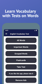 Скачать English Vocabulary Test Образование для Андроид скриншот 6