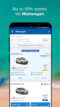 Скачать CHECK24 Reisen Путешествия для Андроид скриншот 3