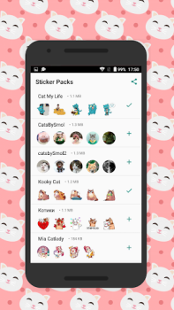 Стикеры для whatsapp коты