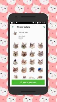 Стикеры для whatsapp коты