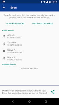 Скачать Bluetooth Chat Связь для Андроид скриншот 4