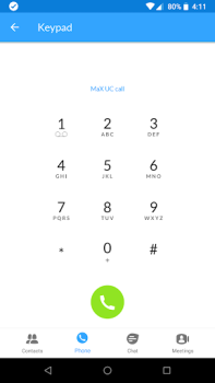 Скачать MaX UC Связь для Андроид скриншот 2