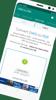 Скачать Autocad DWG to PDF Converter Работа для Андроид скриншот 5