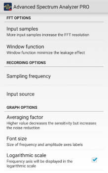 Скачать Advanced Spectrum Analyzer PRO Музыка и аудио для Андроид скриншот 7