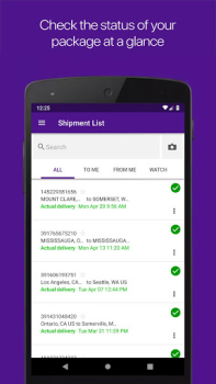 Скачать FedEx Mobile Бизнес для Андроид скриншот 2
