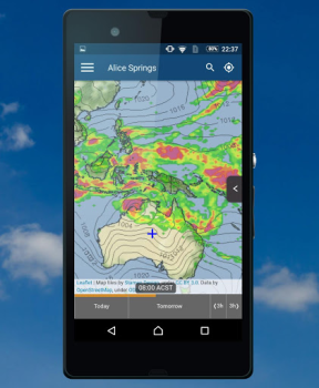 Скачать meteoblue weather & maps Погода для Андроид скриншот 3