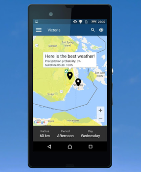 Скачать meteoblue weather & maps Погода для Андроид скриншот 5