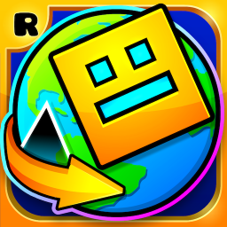 Логотип Geometry Dash World