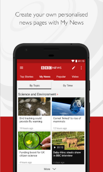 Скачать BBC: World News & Stories Новости и журналы для Андроид скриншот 3