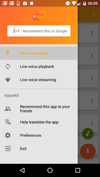 Скачать VoiceFX — изменение голоса с п Развлечения для Андроид скриншот 2