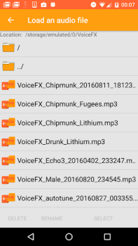 Скачать VoiceFX — изменение голоса с п Развлечения для Андроид скриншот 7