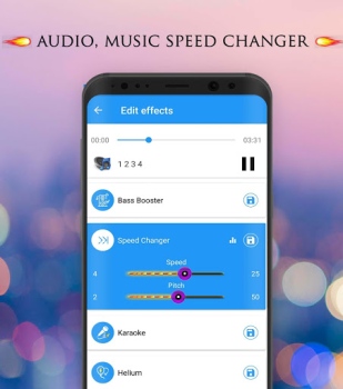 Скачать Voice Changer - аудио эффекты Музыка и аудио для Андроид скриншот 2
