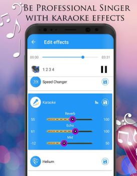 Скачать Voice Changer - аудио эффекты Музыка и аудио для Андроид скриншот 5