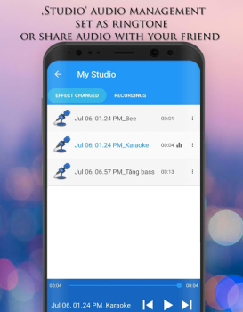 Скачать Voice Changer - аудио эффекты Музыка и аудио для Андроид скриншот 6