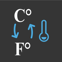 Логотип Celsius to Fahrenheit Convert