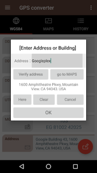 Скачать Конвертер GPS Инструменты для Андроид скриншот 4