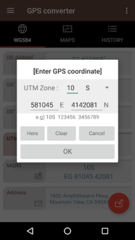 Скачать Конвертер GPS Инструменты для Андроид скриншот 7