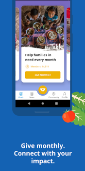 Скачать ShareTheMeal: Charity Donat‪e Стиль жизни для Андроид скриншот 3
