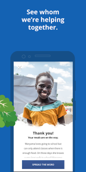 Скачать ShareTheMeal: Charity Donat‪e Стиль жизни для Андроид скриншот 4