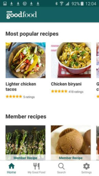 Скачать Good Food: Recipe Finder Еда и напитки для Андроид скриншот 2