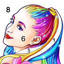 Логотип Coloring Fun: Игры-раскраски п