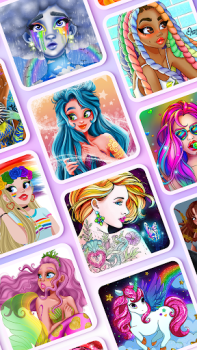 Скачать Coloring Fun: Игры-раскраски п Казуальные для Андроид скриншот 2