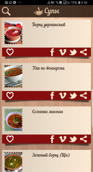 Скачать Кулинарная книга. Рецепты Еда и напитки для Андроид скриншот 2