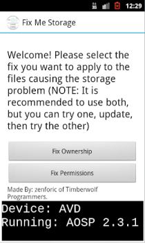 Скачать Actually Sufficient Storage (R Инструменты для Андроид скриншот 2