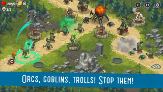 Скачать Orcs Warriors: Offline Tower Defense Стратегии для Андроид скриншот 5