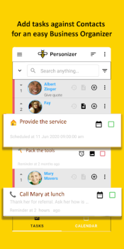 Скачать Personizer - get organized Работа для Андроид скриншот 3