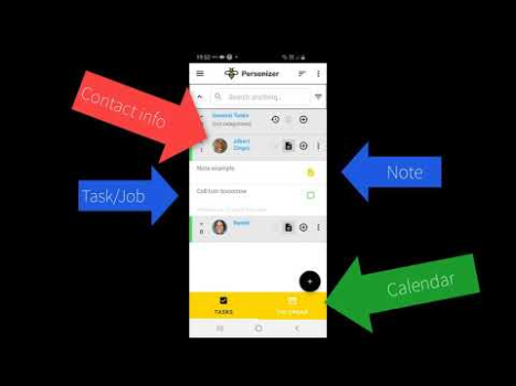 Скачать Personizer - get organized Работа для Андроид скриншот 8